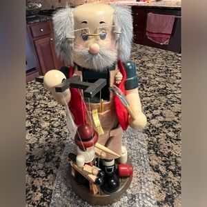 Zim’s Collectibles: Geppetto and Pinocchio (puppet maker) nutcracker.